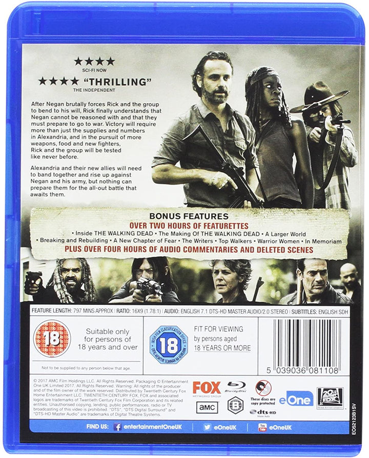 The Walking Dead Staffel 7 [Blu-ray] [2017]