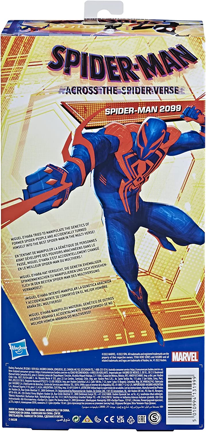 Marvel Spider-Man: Across the Spider-Verse Titan Hero Series Spider-Man 2099