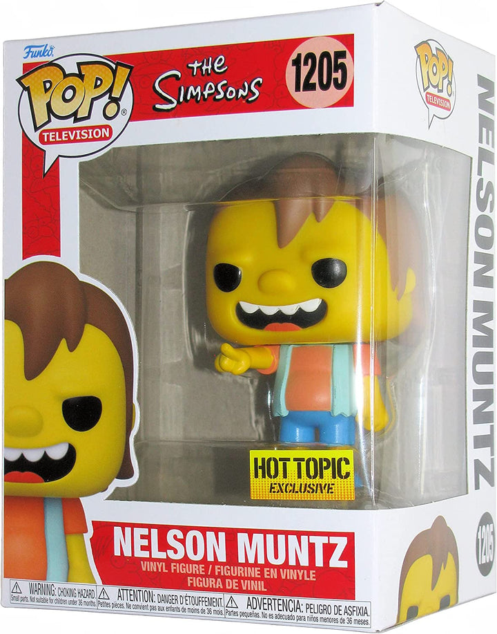 POP-Animation: Die Simpsons – Nelson Muntz Exclusive Funko 60302 Pop! Vinyl Nr. 1205