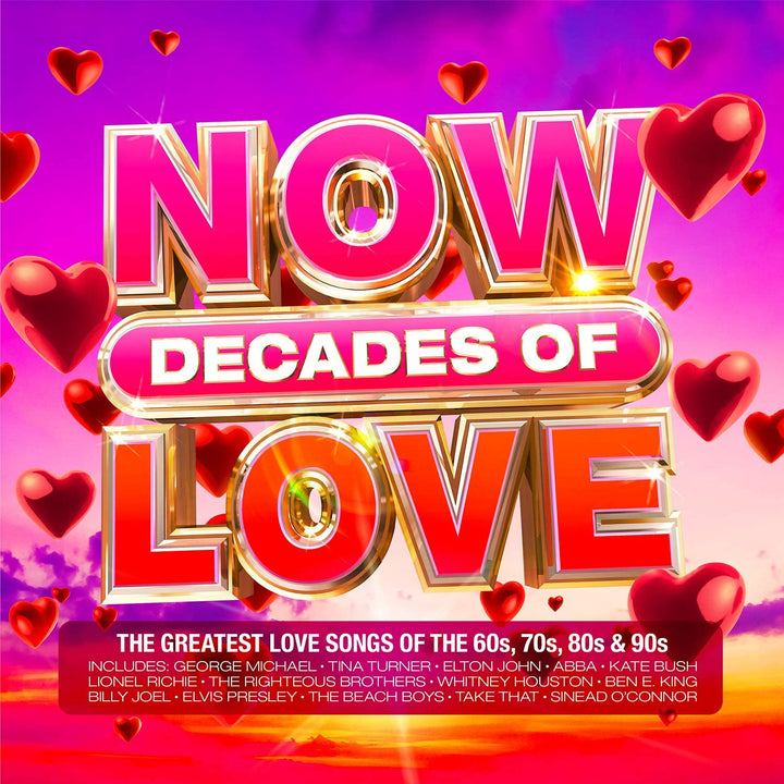 NOW Decades Of Love [Audio CD]