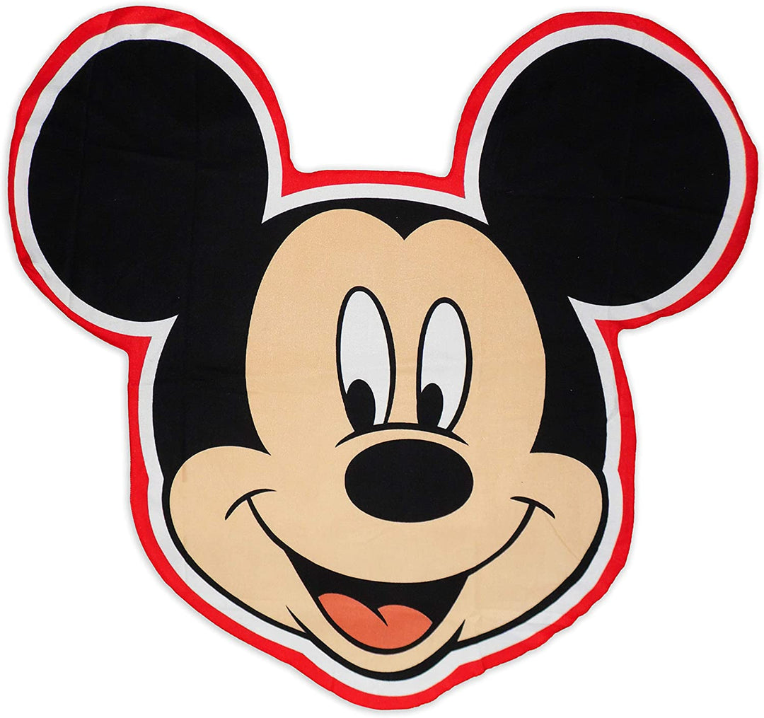Disney Strandtuch in Kinderform, 130 x 112 cm, Polyester (Mickey)