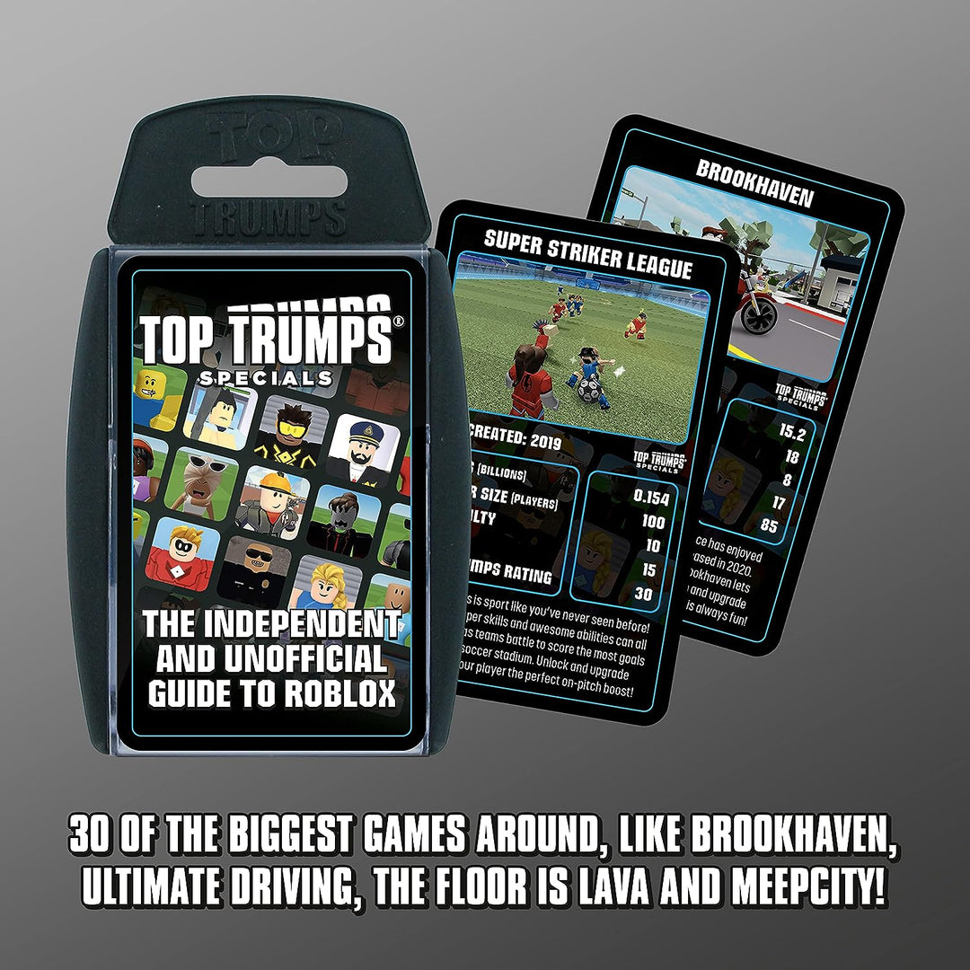 Der unabhängige und inoffizielle Leitfaden zu Roblox Top Trumps Spezialkartenspielen – G