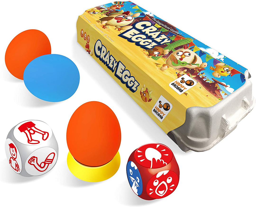 Happy Baobab HAPCE01 Crazy Eggz, colori misti