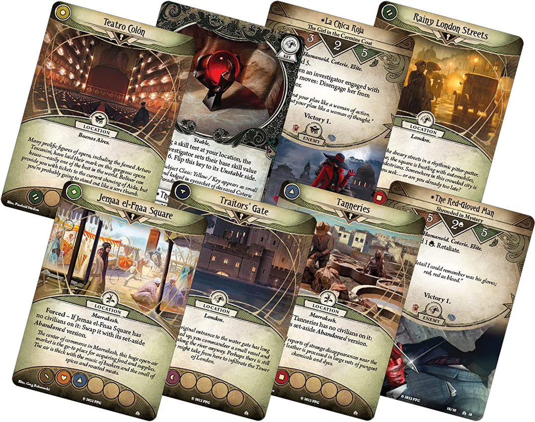 The Scarlet Keys Campaign Expansion: Arkham Horror the Card Game