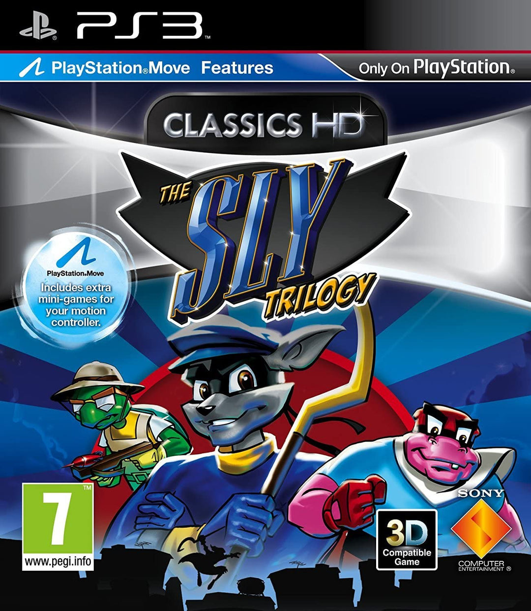Sly Trilogy – Move-kompatibel (PS3)