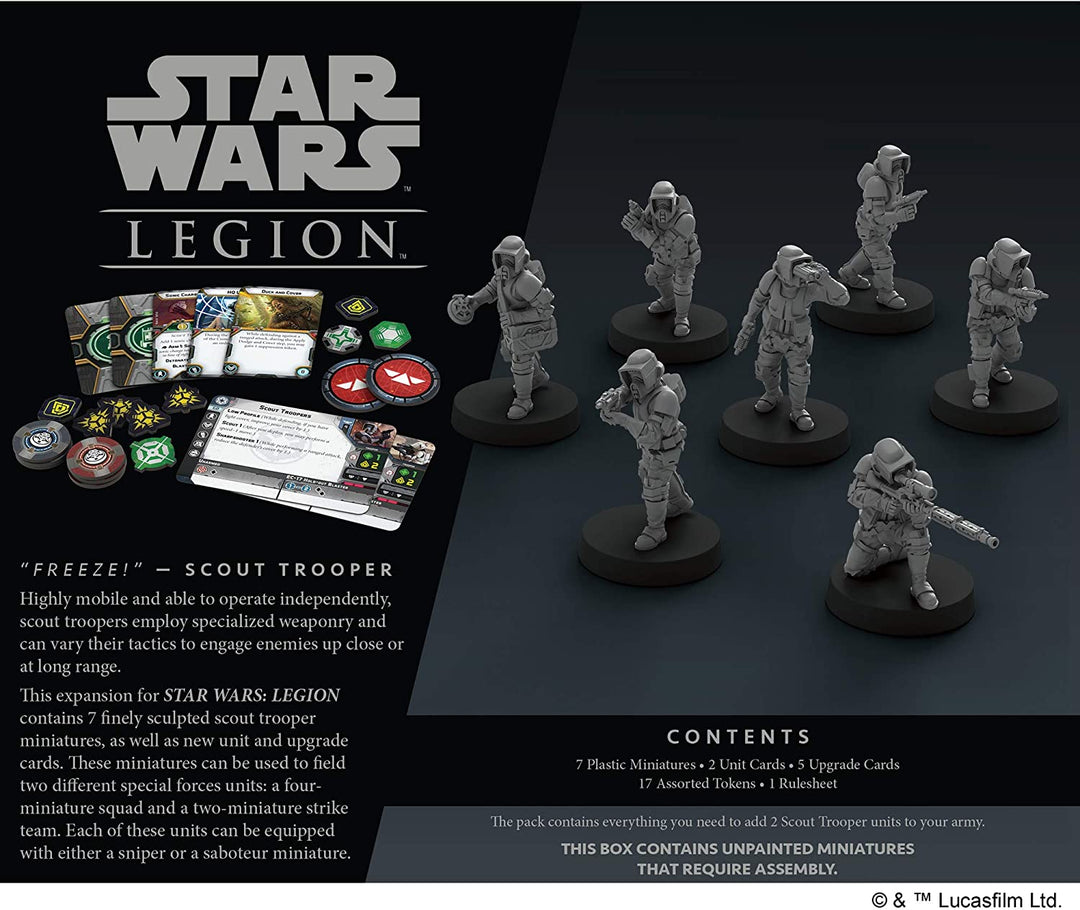 Star Wars: Legion – Erweiterung der Scout Troopers-Einheit