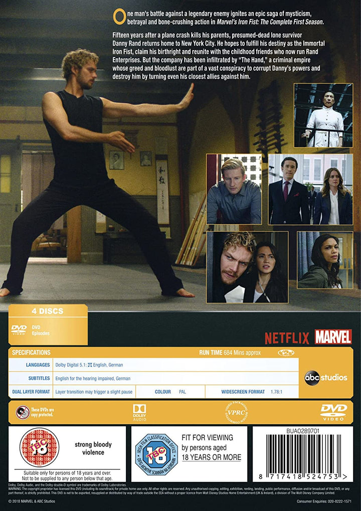 Iron Fist Staffel 1