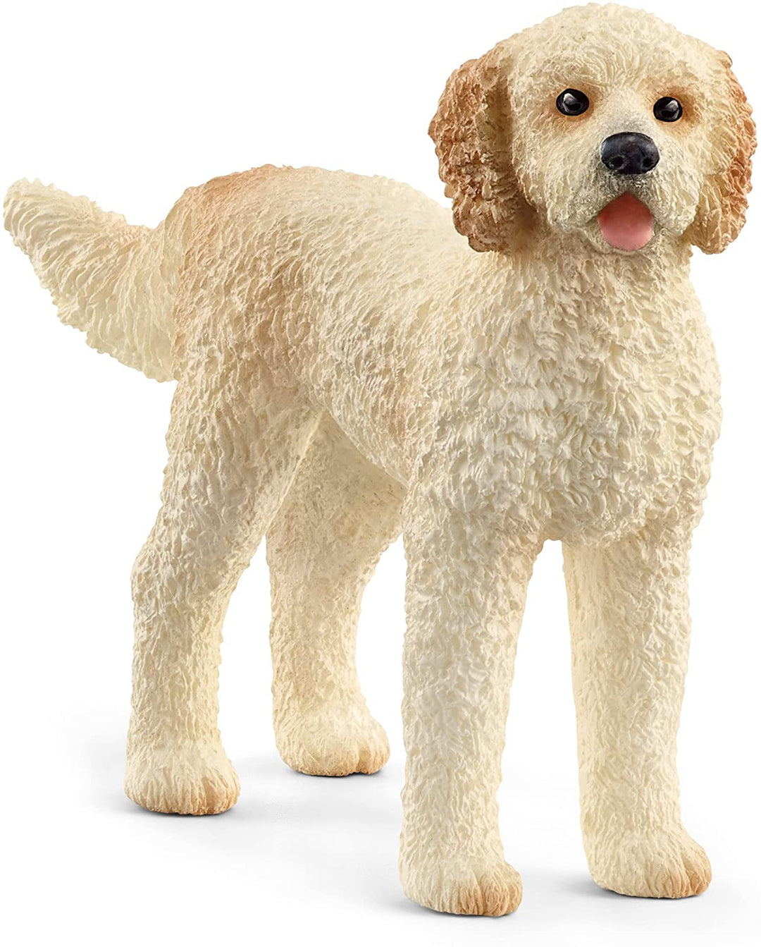 SCHLEICH 13939 Farm World Goldendoodle Figurine,Multicoloured