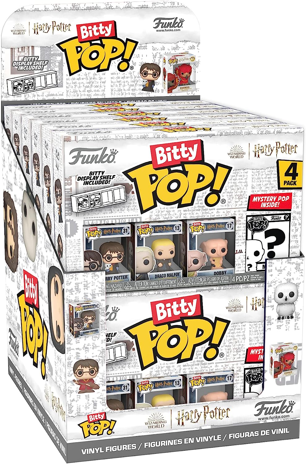 Funko 71316 Harry Potter – 4er-Pack Serie 2 Bitty Pop!