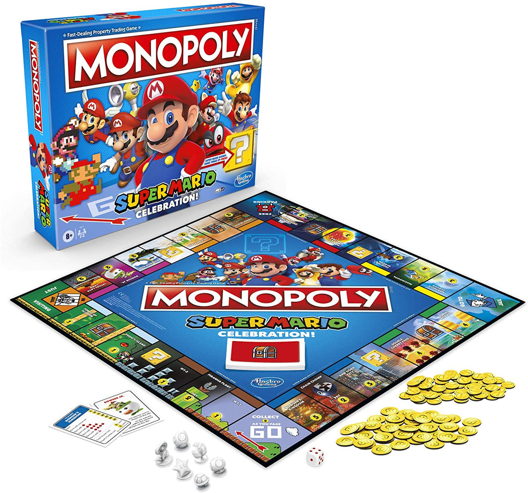 Gioco da tavolo Monopoly Super Mario Celebration Edition