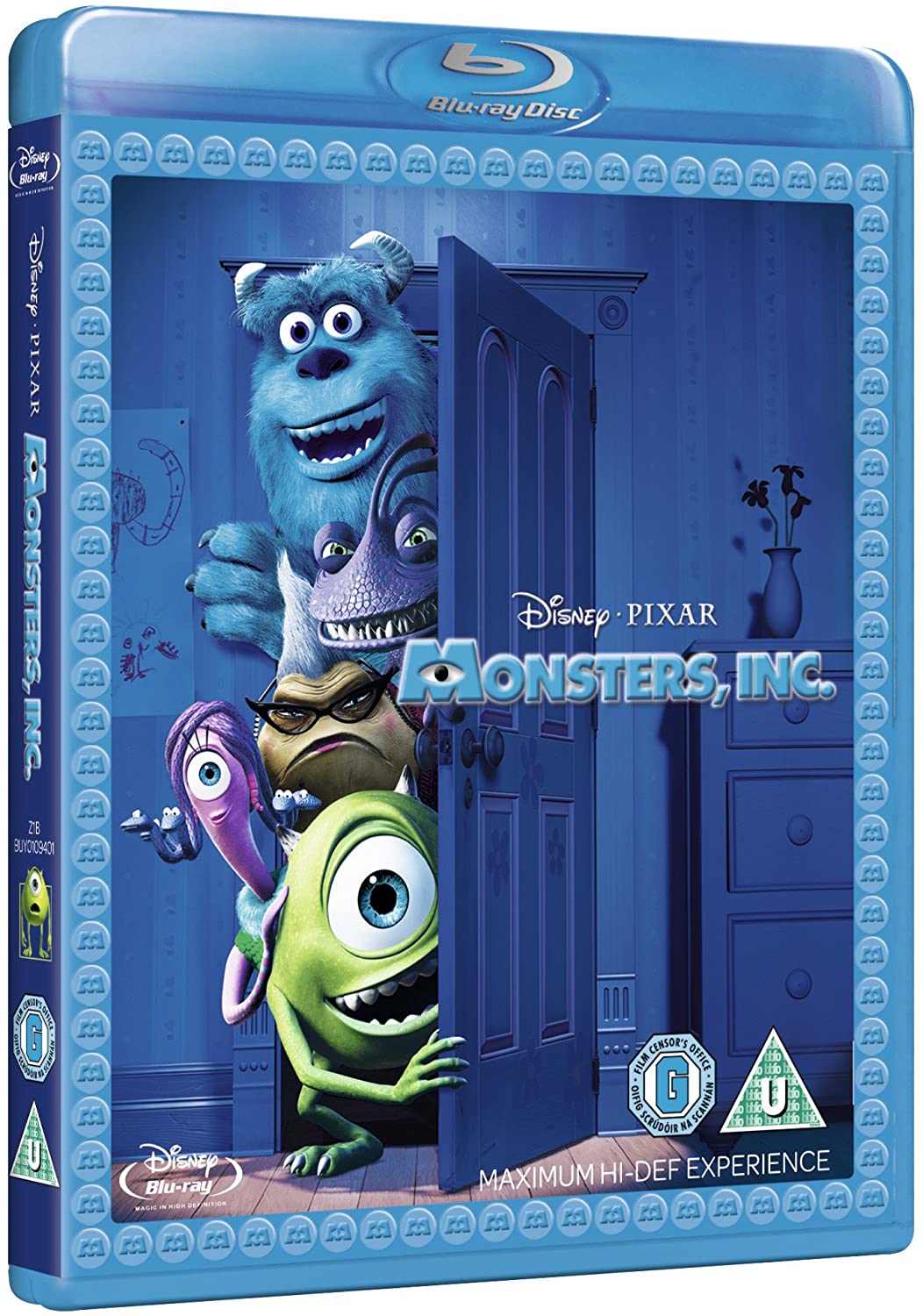 Monsters, Inc. [Region Free] [Blu-ray]