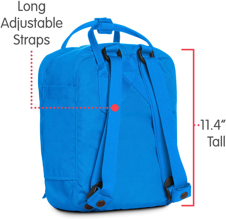 FJÄLLRÄVEN Unisex Re-kånken Mini Backpack Un Blue, 20 x 13 x 29 cm/7 Litre