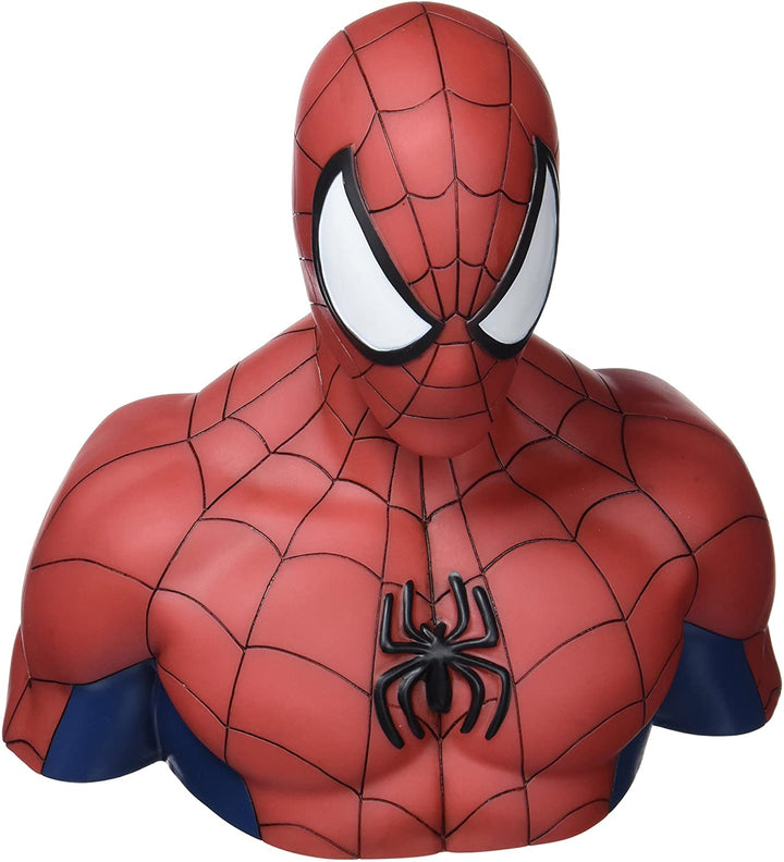 Semic Distribution BBSM001 Marvel Other Spiderman Spider-Man Deluxe Money Bank, Multi-Coloured