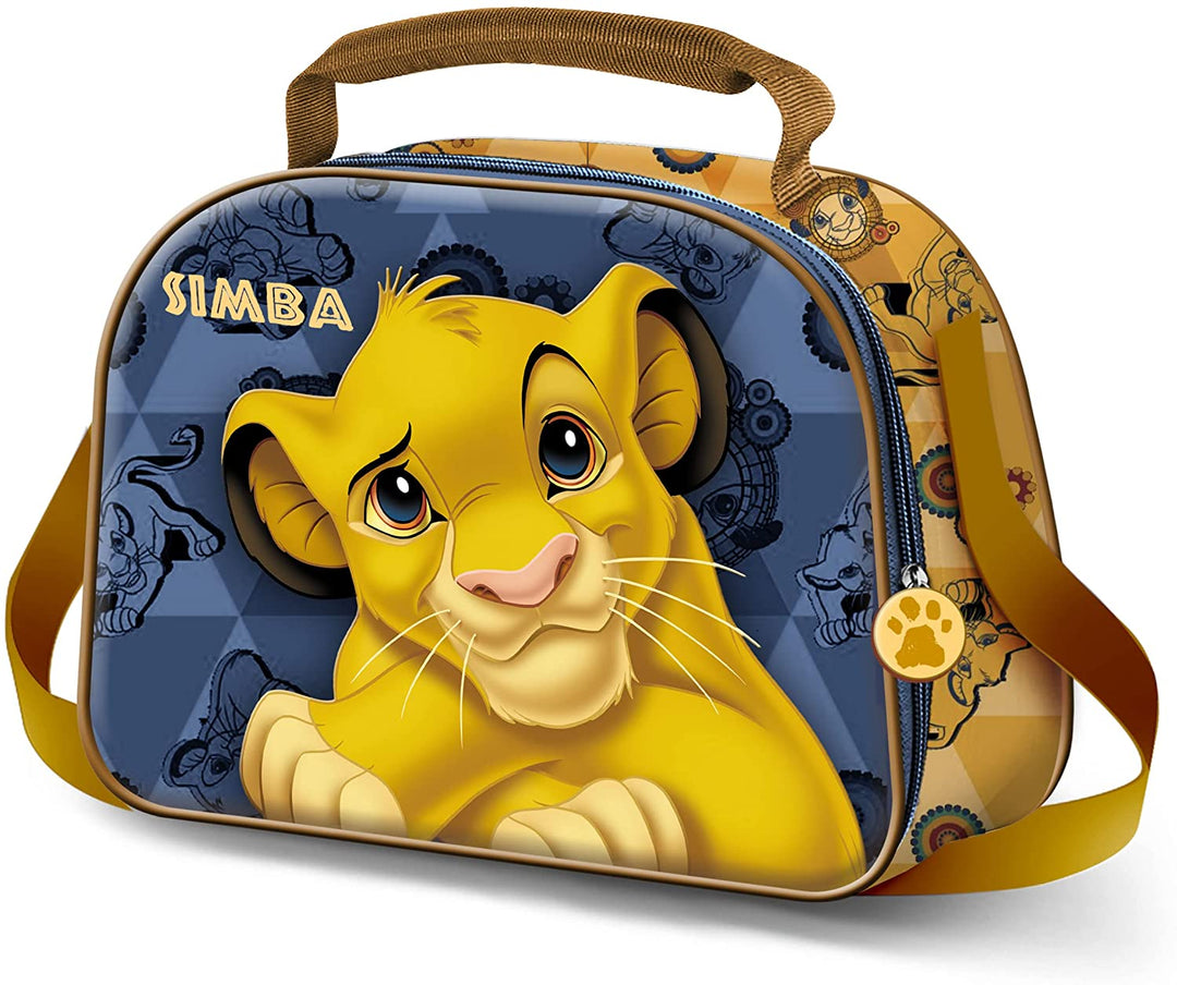 König der Löwen Simba Rest-3D Lunchtasche, Dunkelblau 