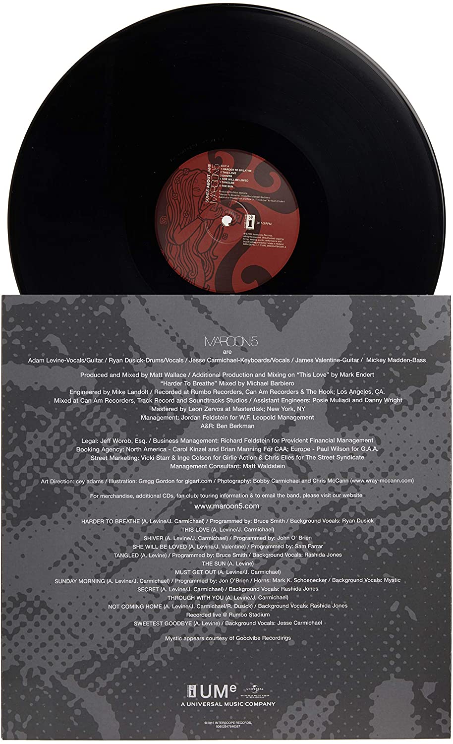 Maroon 5 - Songs About Jane [VINYL] 3