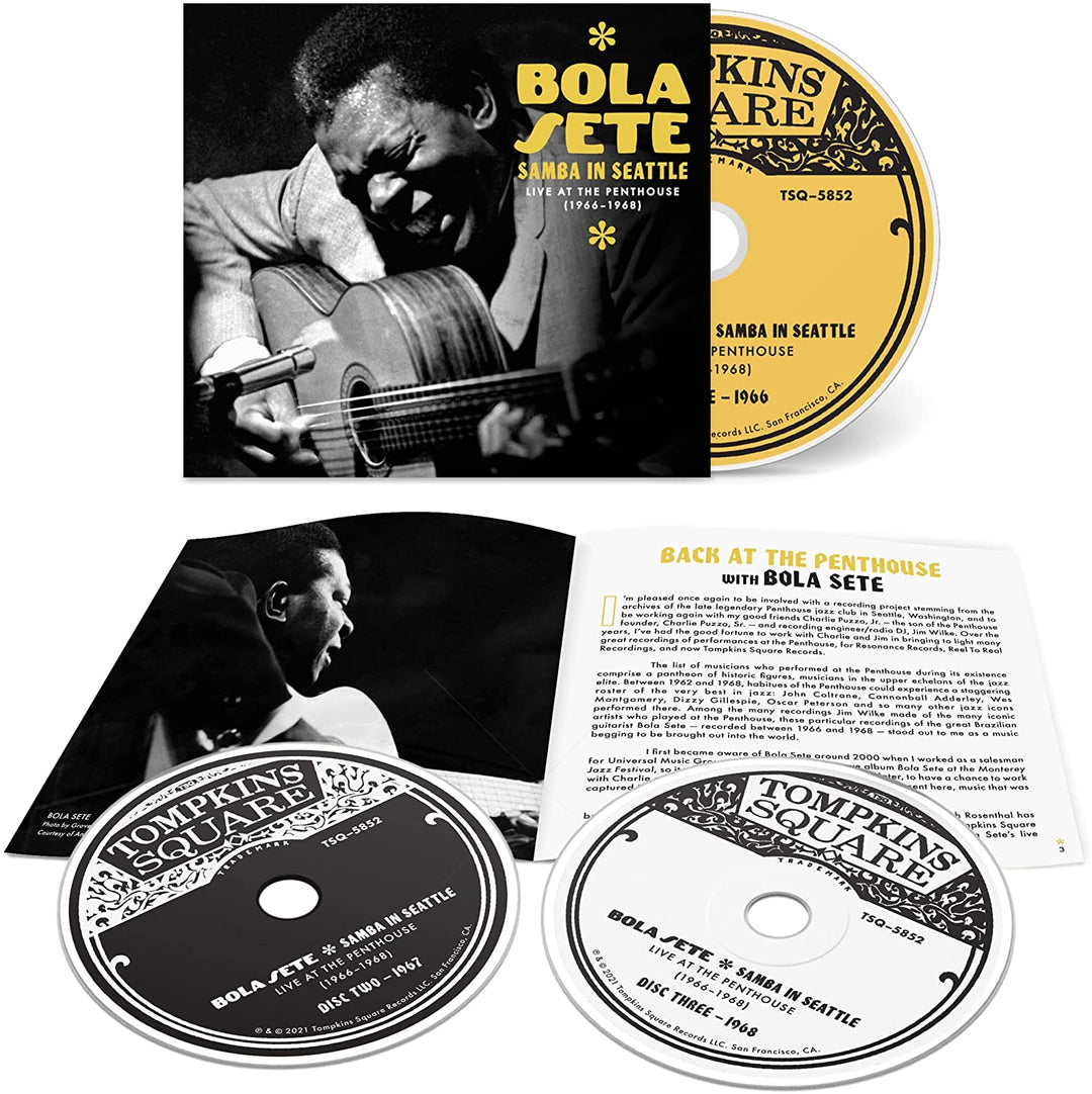 Bola Sete – Samba In Seattle: Live At The Penthouse, 1966-1968 [Audio-CD]