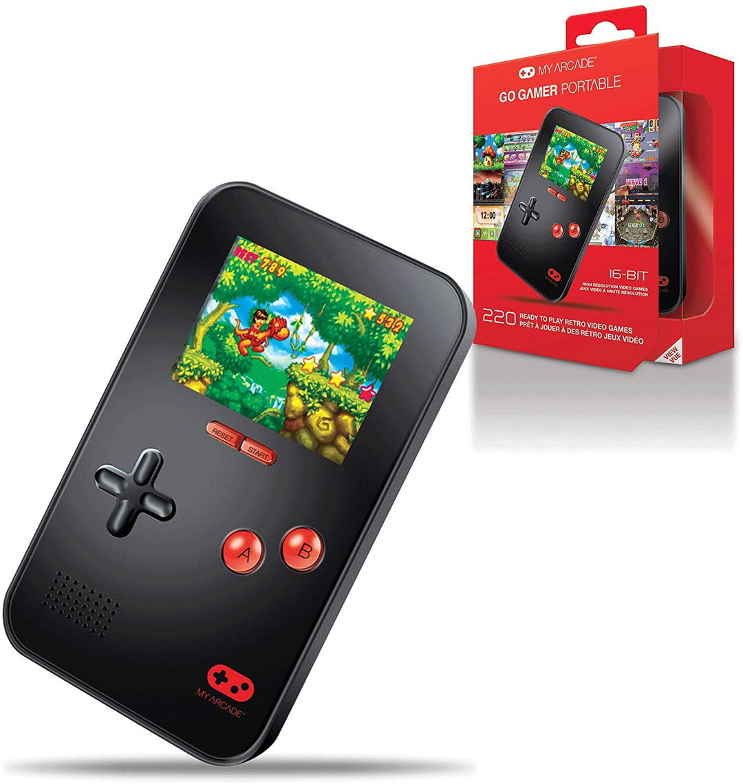 My Arcade DGUN-2864 GoGamer Portable - Handheld-Spielsystem - 220 Retro-Spiele
