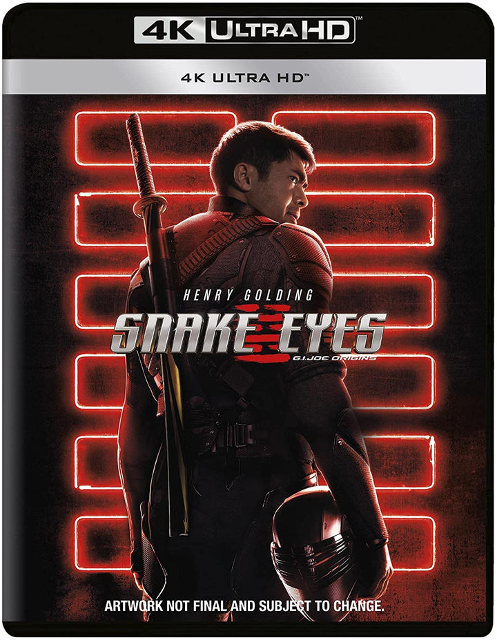 GI Joe (2020) Snake Eyes [2021] [Region Free] – Action/Abenteuer [Blu-ray]