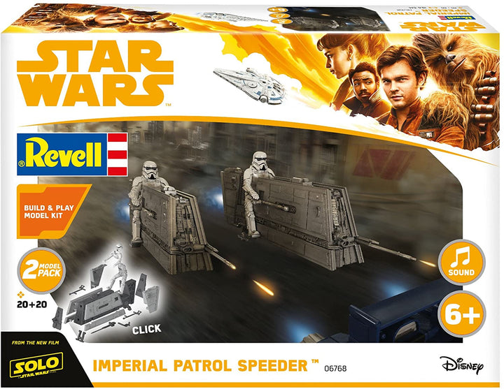 Revell RV06768 Star Wars Han Solo Model Kit, Various