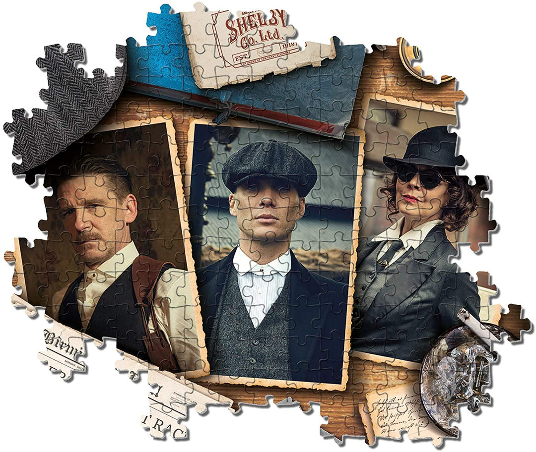 Clementoni 39557 Collection Puzzle Peaky Blinders 1000 pieces Made in Italy Jigsaw Puzzles for Adult Jigsaw Puzzles Netflix