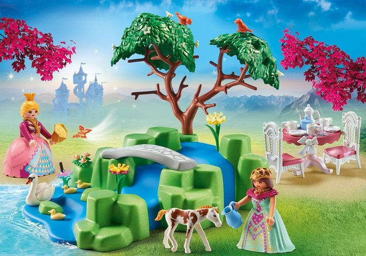 Playmobil 70961 Princess Promo Pack Prinzessin Picknick mit Fohlen, Feenprinzessin wi