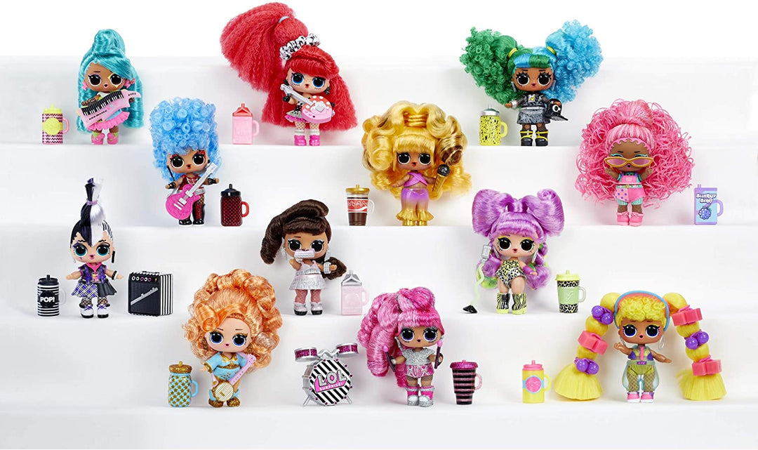 LOL Surprise Remix Hair Flip Dolls – Sammlerstück – 15 Überraschungen – mit Haarenthüllung, Zubehör und Musik