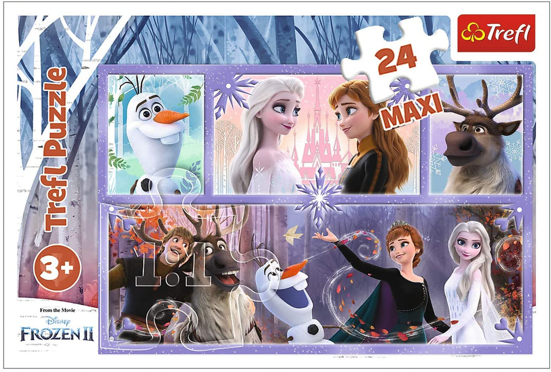 Trefl 14345 Puzzle Anna ed Elsa Multicolore