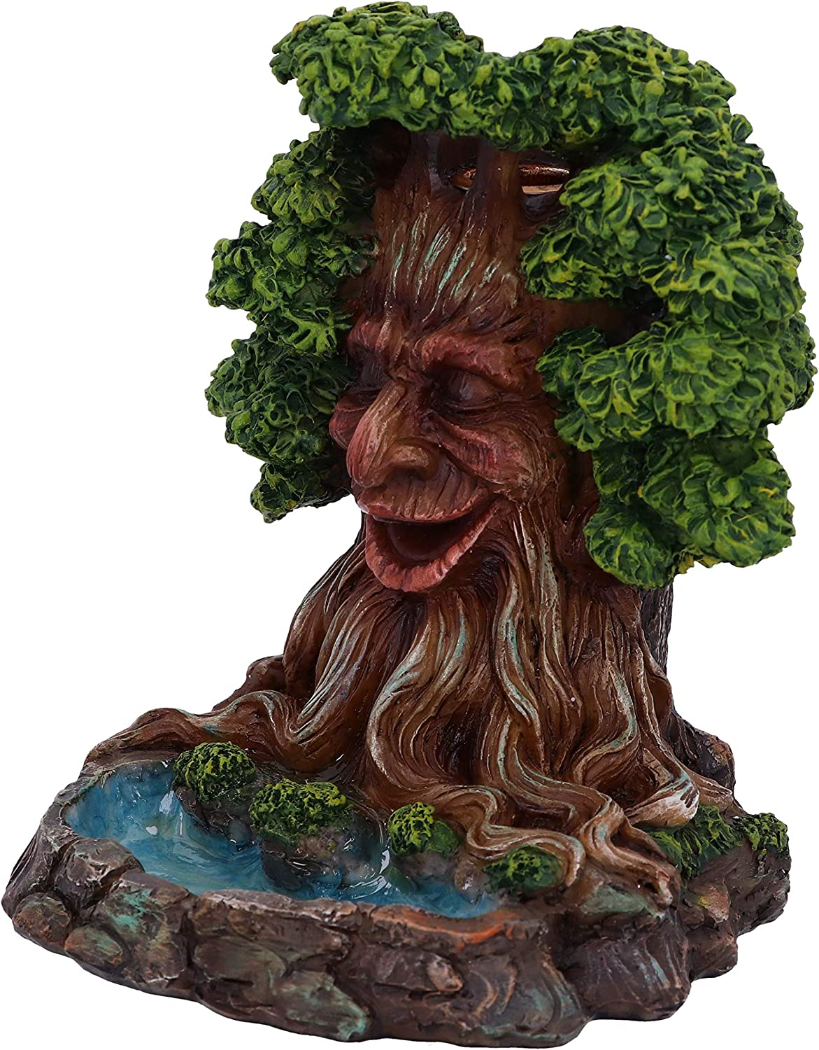 Nemesis Now Elder Ember Tree Spirit Green Man Rückfluss-Räuchergefäß 7