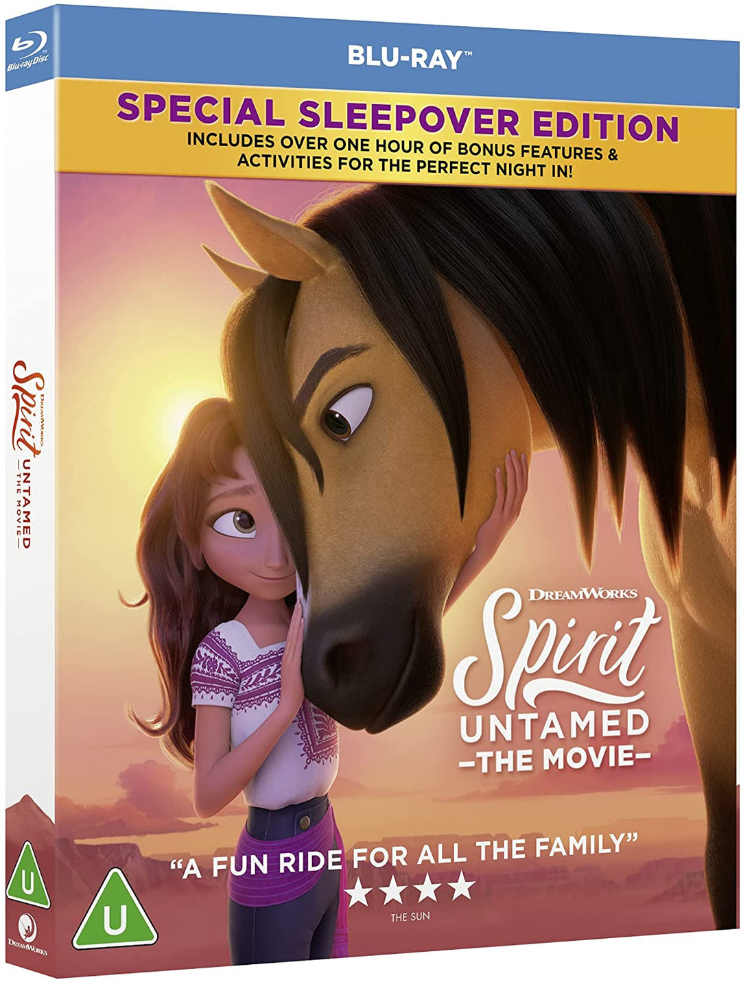 Spirit Untamed - The Movie [2021] [Region Free] - Family/Adventure [Blu-ray]