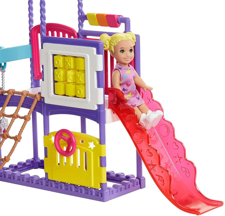 Barbie GHV89 Skipper Babysitters Inc Climb 'n Explore Playground Dolls and Playsets - Yachew