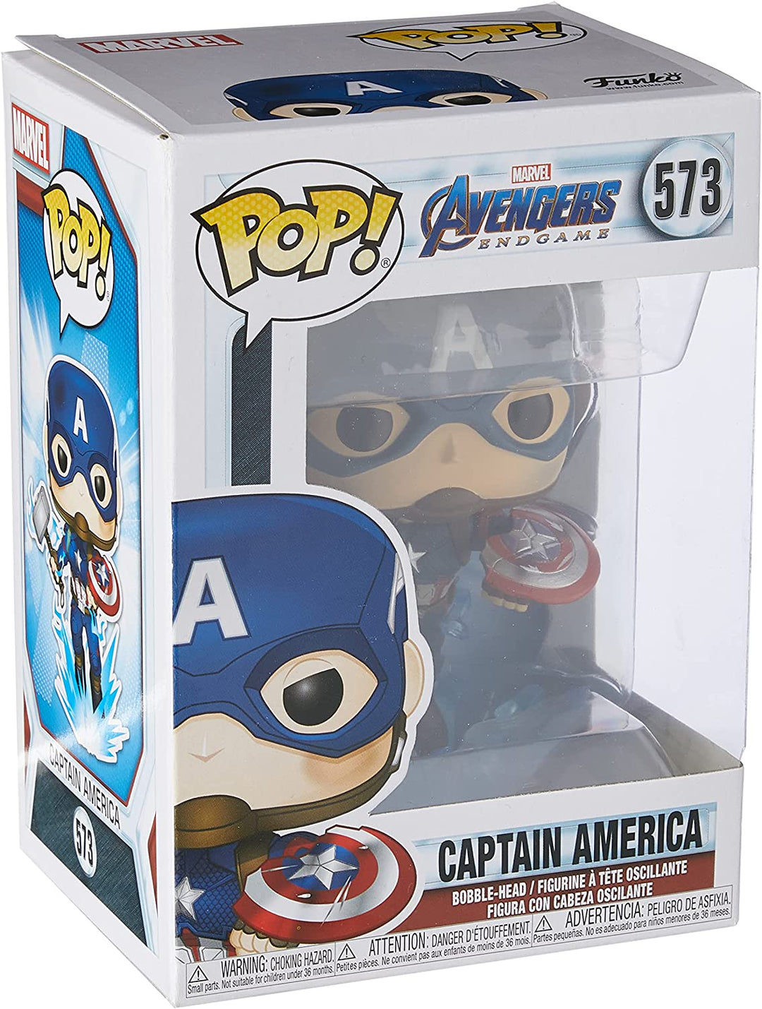 Marvel Avengers Endspiel Captain America Funko 45137 Pop! Vinyl #573