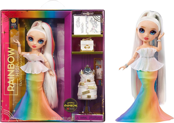 Rainbow High Fantastic Amaya Raine Rainbow Doll Fashion Playset