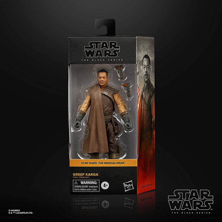 Star Wars The Black Series Greef Karga Spielzeug, 15 cm große The Mandalorian Actionfigur zum Sammeln, Spielzeug für Kinder ab 4 Jahren