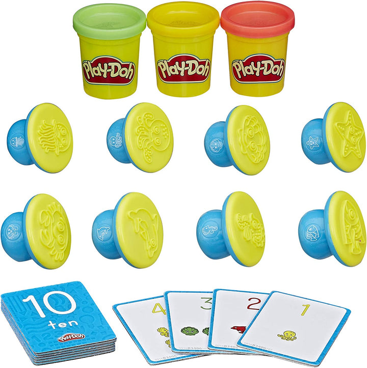 Play-Doh Shape and Learn Numbers and Counting