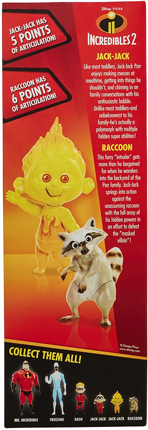 Figure di Jack Jack &amp; Raccoon