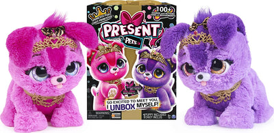 Present Pets, Princess Puppy Interactive Plush Toy with Over 100 Sounds and Actions