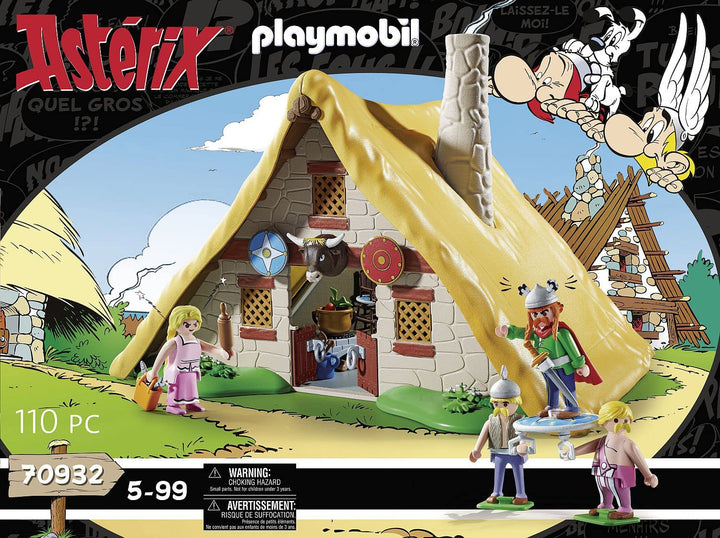 PLAYMOBIL Asterix 70932 Hütte von Vitalstatistix, Spielzeug für Kinder ab 5 Jahren