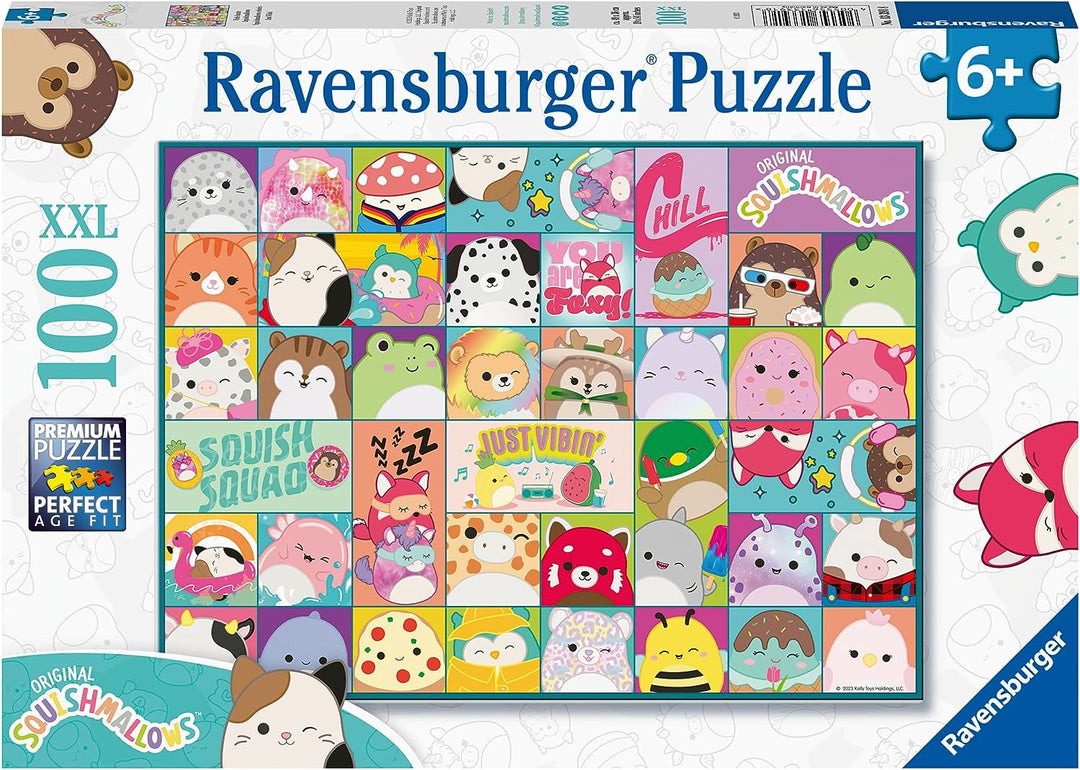 Ravensburger 13391 Squishmallows Squismallows Puzzle für Kinder ab 6 Jahren