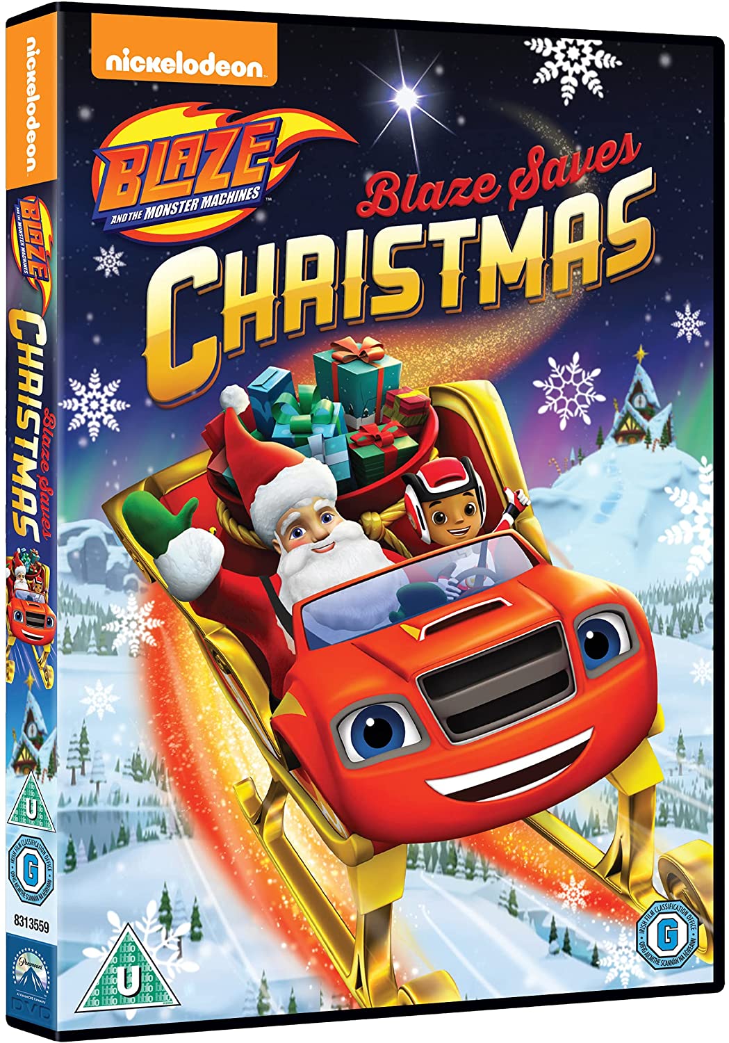Blaze And The Monster Machines: Blaze Saves Christmas – [DVD]
