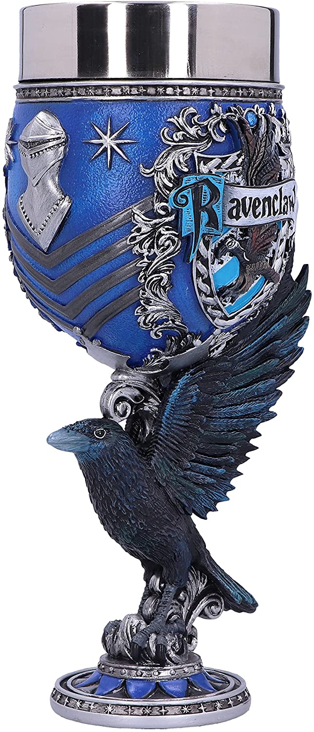 Nemesis Now Ravenclaw Hogwarts House Collectible Goblet - Resin, Hand-Painted 5
