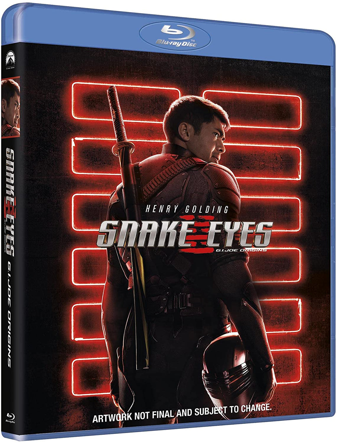 GI Joe (2020) Snake Eyes [2021] [Region Free] - Action/Adventure [Blu-ray]