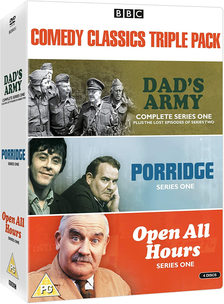 BBC Comedy Classics Triple Pack [Dad's Army; Haferbrei; Rund um die Uhr geöffnet]