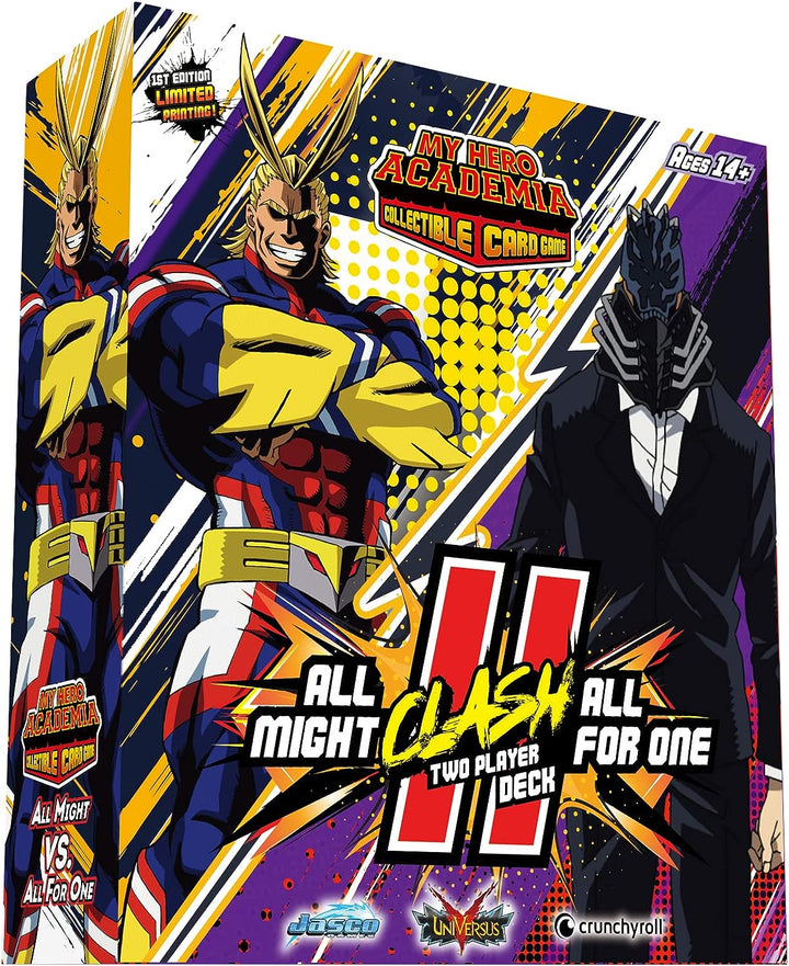My Hero Academia CCG Serie 4: All Might vs All for One Clash Decks