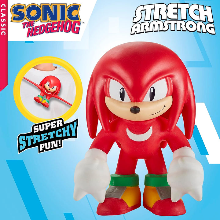 Character Options ltd 07938 Stretch Sonic Knuckles Toy. Amazing Stretchy Fun