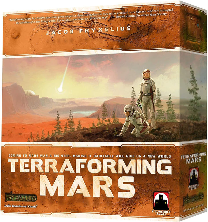 FryxGames | Terraforming des Mars | Brettspiel | Ab 12 Jahren | 1-5 Spieler | 120 Minuten