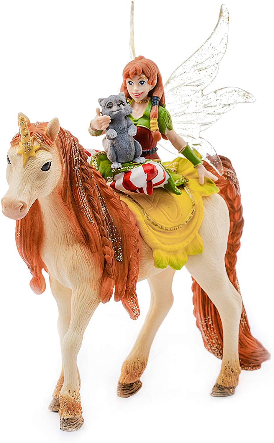 Schleich Bayala 70567 Fairy Marween con Unicornio con purpurina