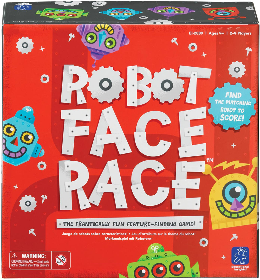 Lernressourcen Roboter-Gesichtsrennen