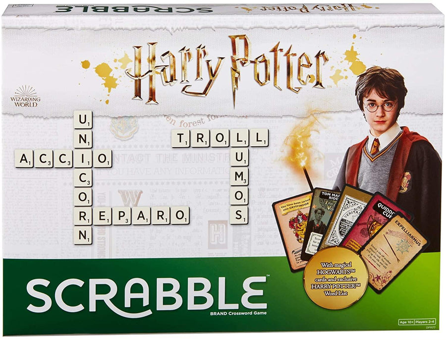 Mattel Games Scrabble Harry Potter Edition Family Game - Yachew