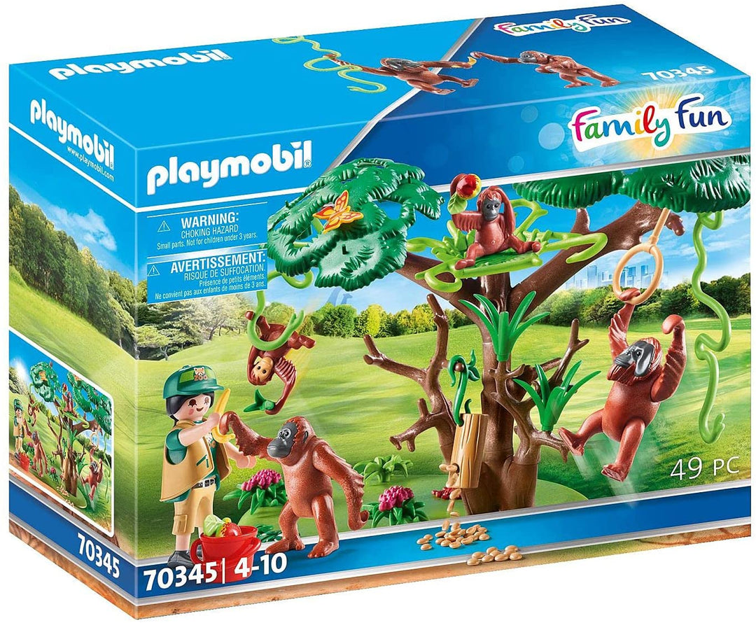 Playmobil 70345 Family Fun Orangutanes con árbol