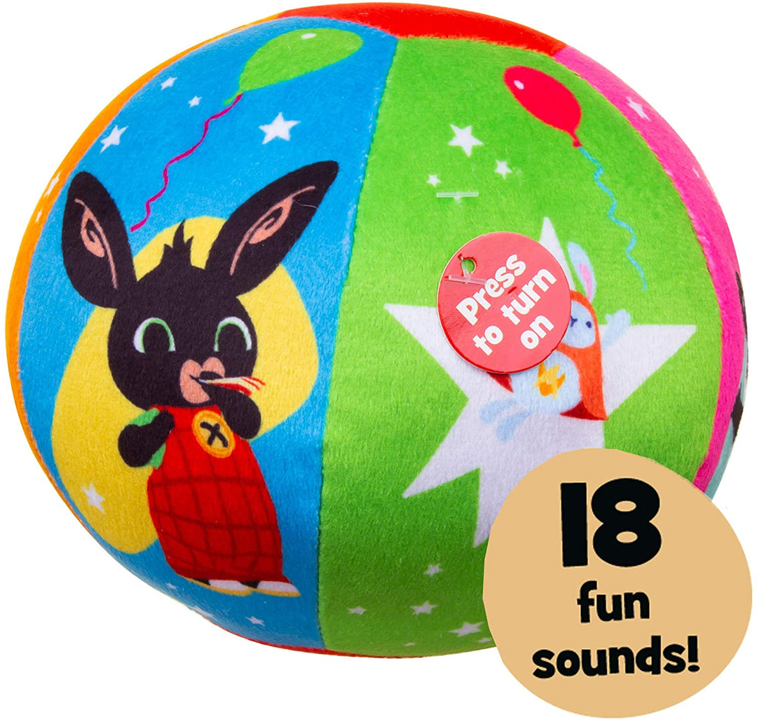 Bing 3536 Fun Sounds Bewegungssensor Ball mit Sula, Hoppity, Pando, Flop und Amma